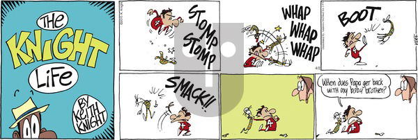 The Knight Life on Sunday April 2, 2017 Comic Strip