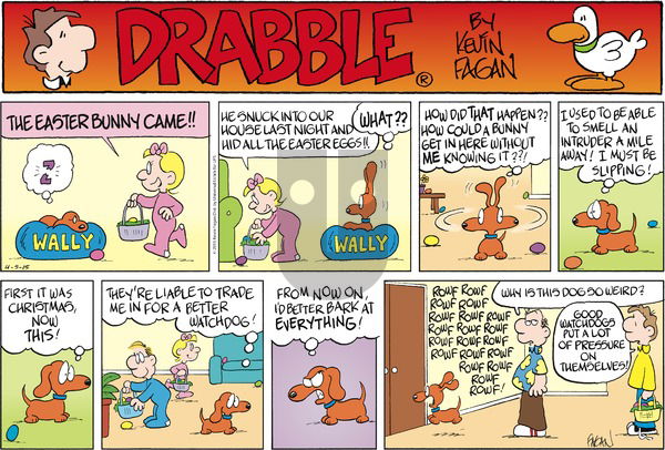 Drabble on Sunday April 5, 2015 Comic Strip