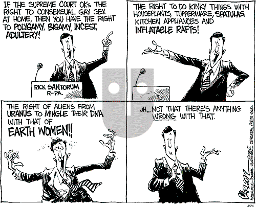 Stuart Carlson on Thursday April 24, 2003 Comic Strip