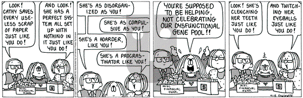 Cathy Classics on Friday April 18, 1997 Comic Strip