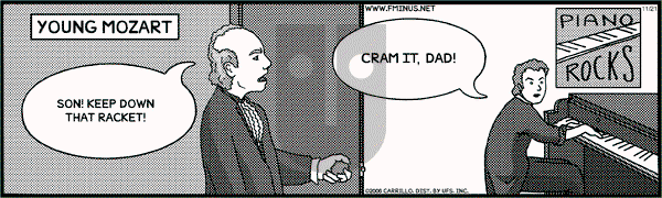 F Minus on Tuesday November 21, 2006 Comic Strip