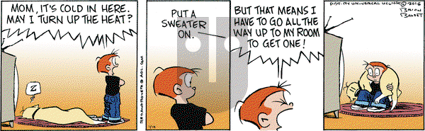 Red and Rover on Tuesday January 19, 2016 Comic Strip