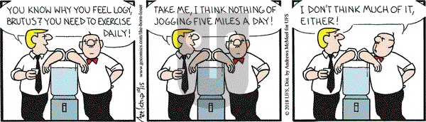 The Born Loser on Monday October 15, 2018 Comic Strip