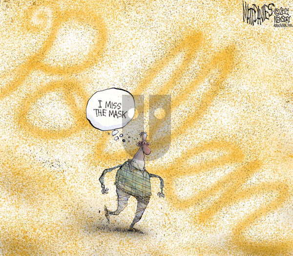 Matt Davies on Sunday May 23, 2021 Comic Strip