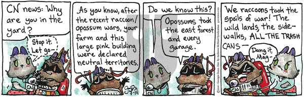 Breaking Cat News - Wednesday July 14, 2021 Comic Strip