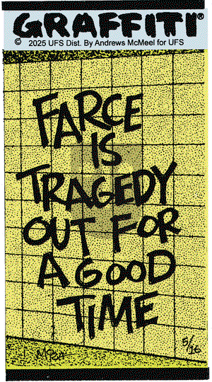 Graffiti on Friday May 16, 2025 Comic Strip