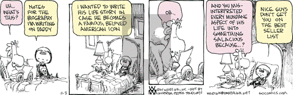 Non Sequitur on Saturday November 3, 2007 Comic Strip