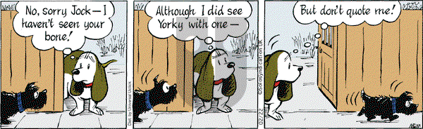 Fred Basset - Saturday February 22, 2014 Comic Strip