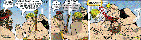 Alley Oop on Wednesday February 19, 2014 Comic Strip