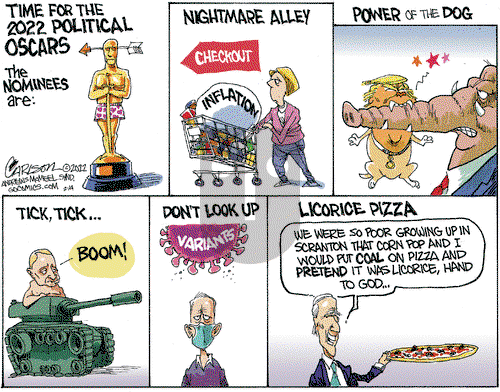 Stuart Carlson on Monday February 14, 2022 Comic Strip