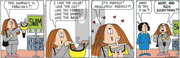 Cathy Classics on Thursday June 14, 2012 Comic Strip
