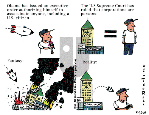 Ted Rall - Friday April 30, 2010 Comic Strip