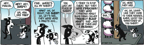 Pooch Cafe on Thursday March 8, 2012 Comic Strip