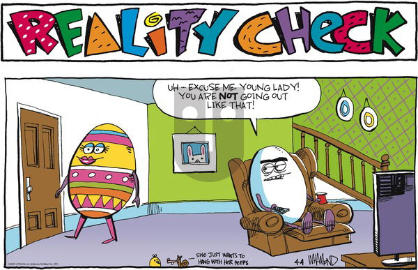 Reality Check on Sunday April 4, 2021 Comic Strip