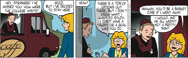 Luann - Monday December 9, 2013 Comic Strip
