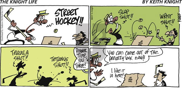 The Knight Life on Sunday December 17, 2017 Comic Strip