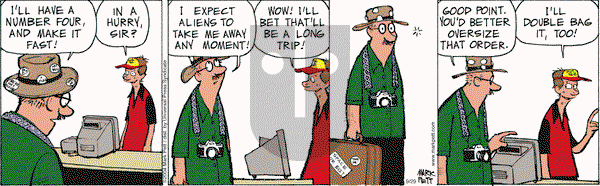 Lucky Cow on Wednesday September 29, 2004 Comic Strip