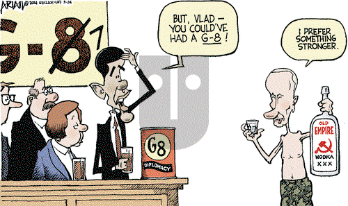 Robert Ariail on Monday March 24, 2014 Comic Strip