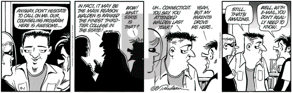 Doonesbury on Wednesday September 1, 1999 Comic Strip