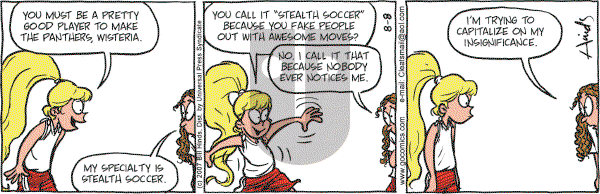 Cleats - Thursday July 17, 2025 Comic Strip