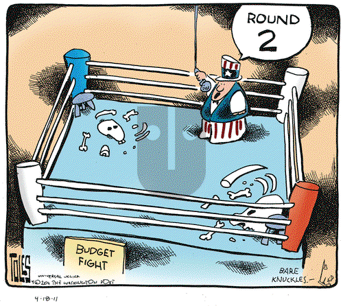 Tom Toles on Monday April 18, 2011 Comic Strip