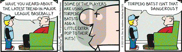The Born Loser on Saturday April 26, 2025 Comic Strip