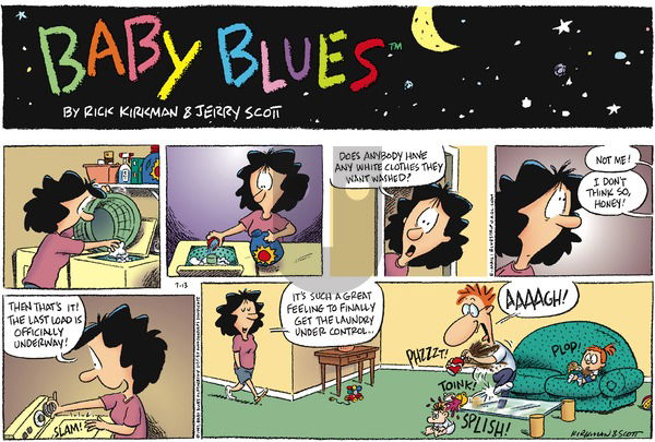 Baby Blues - Sunday July 13, 1997 Comic Strip