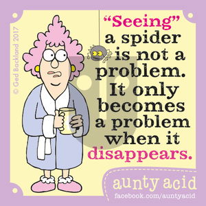 Aunty Acid on Thursday January 19, 2017 Comic Strip