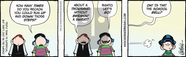 Ginger Meggs on Thursday May 29, 2025 Comic Strip