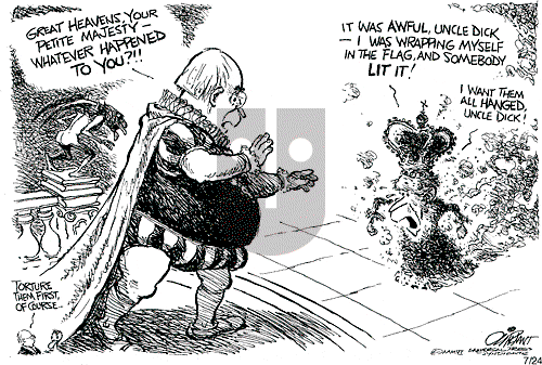 Pat Oliphant on Monday July 24, 2006 Comic Strip
