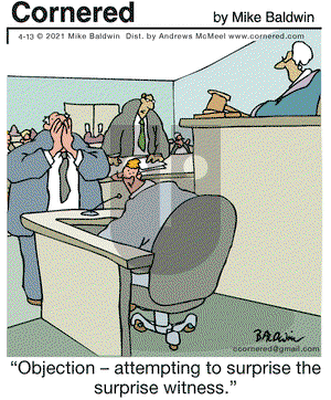 Cornered on Tuesday April 13, 2021 Comic Strip