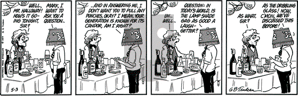Doonesbury on Tuesday May 3, 1977 Comic Strip