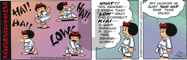 Nancy on Friday May 30, 2008 Comic Strip