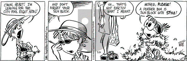 Heart of the City on Saturday July 20, 2002 Comic Strip