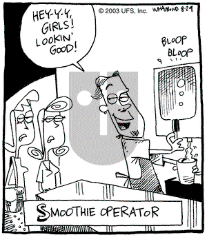 Reality Check on Friday August 29, 2003 Comic Strip