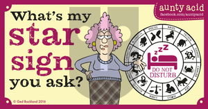 Aunty Acid on Monday October 10, 2016 Comic Strip