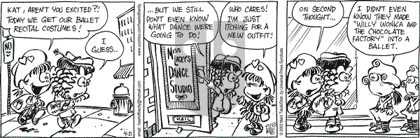 Heart of the City on Monday April 21, 2003 Comic Strip