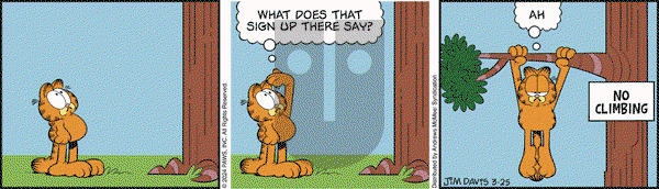 Garfield - Monday March 25, 2024 Comic Strip