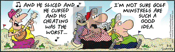 Frank and Ernest on Friday May 5, 2017 Comic Strip