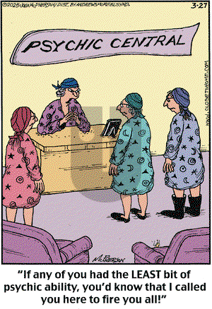 Close to Home on Thursday March 27, 2025 Comic Strip