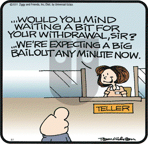 Ziggy on Monday August 1, 2011 Comic Strip