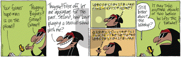 The Knight Life on Tuesday April 2, 2013 Comic Strip