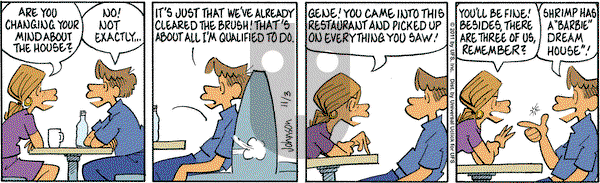 Arlo and Janis on Thursday November 3, 2011 Comic Strip