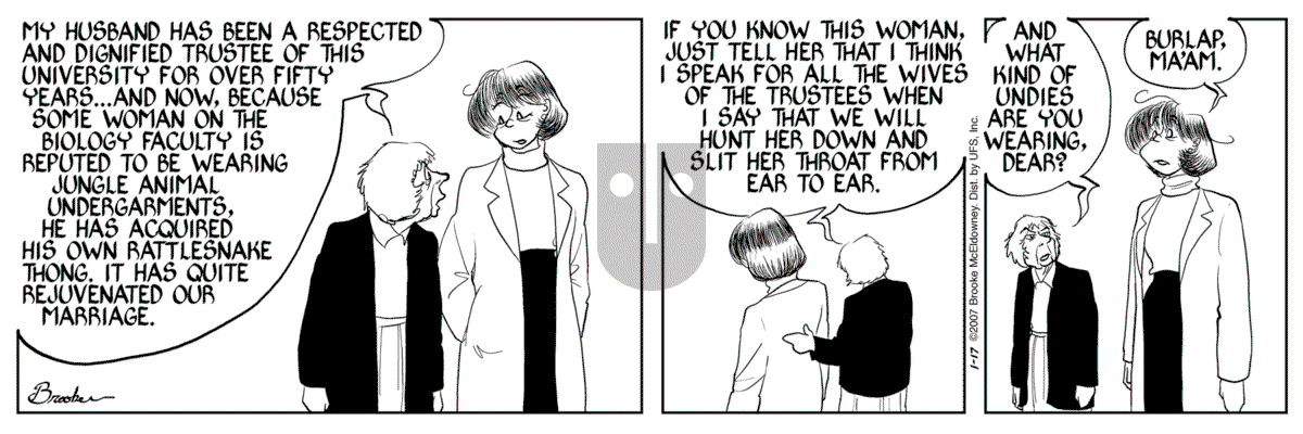 9 Chickweed Lane - Wednesday January 17, 2007 Comic Strip