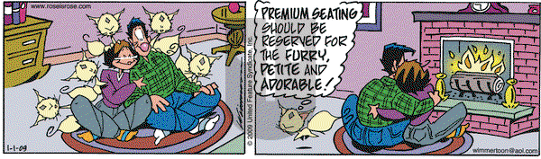 Rose is Rose on Thursday January 1, 2009 Comic Strip