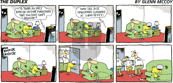 The Duplex - Sunday March 18, 2001 Comic Strip