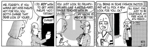 Luann on Tuesday April 28, 1998 Comic Strip