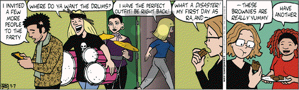 Luann on Monday September 7, 2015 Comic Strip