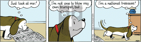 Fred Basset on Friday April 16, 2010 Comic Strip
