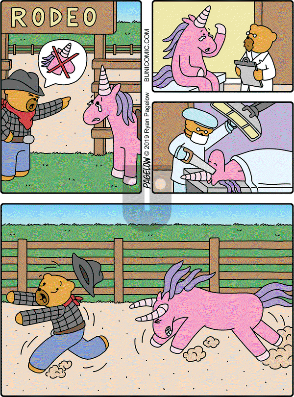 Buni on Friday January 25, 2019 Comic Strip